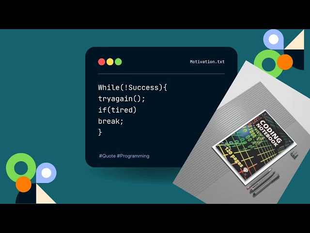 new neeon video coding notebook for coder Java script python users and other program language