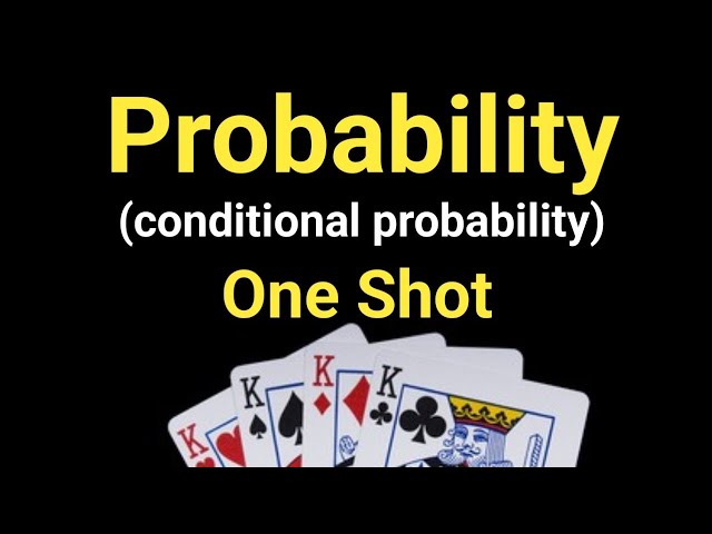 Probability - conditional probability  ctevt diploma  maths Class 12 maths
