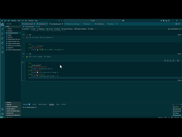 13 Exception Handling and Best Practices