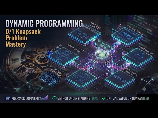 0-1 Knapsack Problem - Dynamic Programming Example