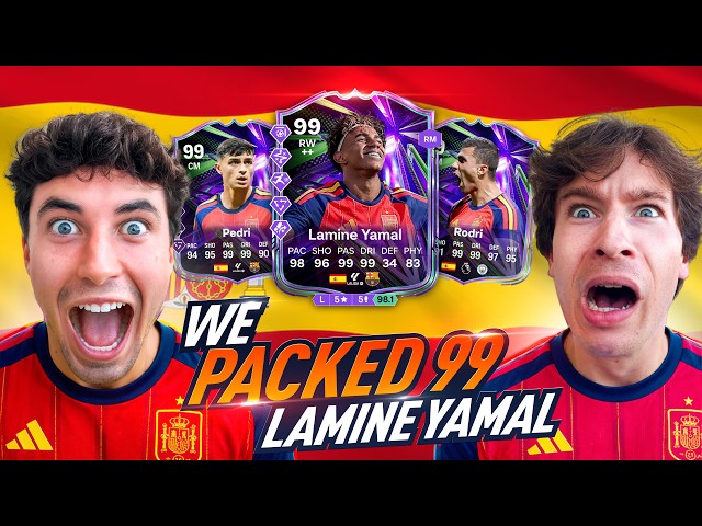 We Packed 99 Lamine Yamal In The GREATEST Pack Opening