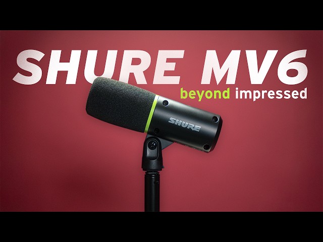 I Found The BEST Budget USB Mic for Content Creators | Shure MV6