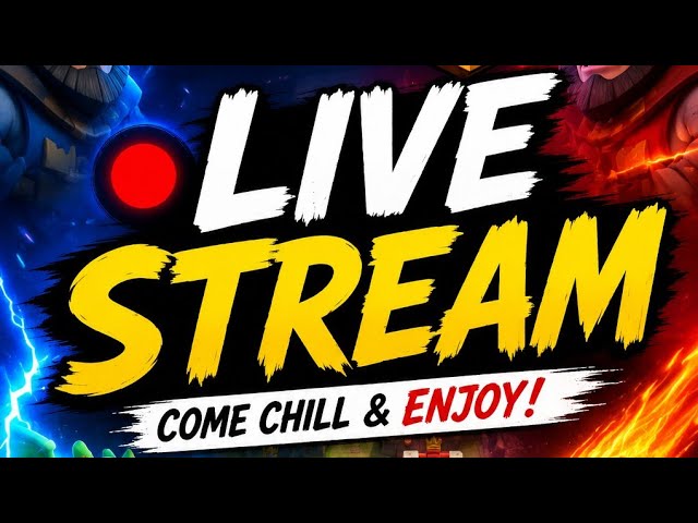 🚨 LIVE NOW! BEST CLASH ROYALE PUSH 😱 #shortslive