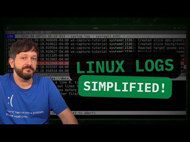 Linux Log Files Finally Make Sense with lnav