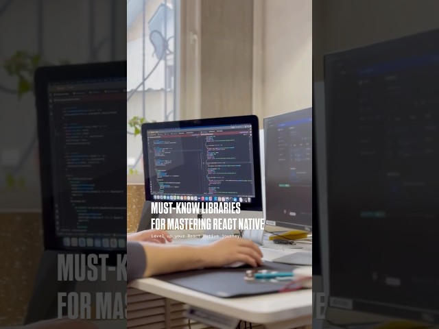 𝗠𝘂𝘀𝘁-𝗞𝗻𝗼𝘄 𝗟𝗶𝗯𝗿𝗮𝗿𝗶𝗲𝘀 𝗳𝗼𝗿 𝗠𝗮𝘀𝘁𝗲𝗿𝗶𝗻𝗴 𝗥𝗲𝗮𝗰𝘁 𝗡𝗮𝘁𝗶𝘃𝗲 #codingtips