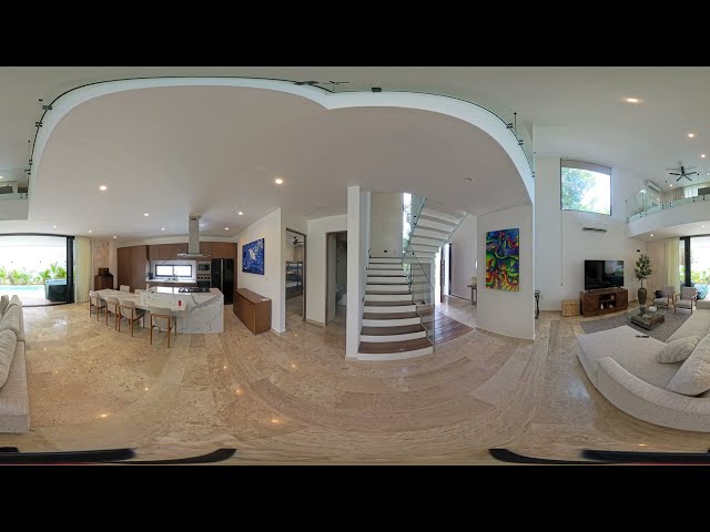 Recorrido 360° por Villa Tortuga | Tulum Country Club, rooftop con jacuzzi y alberca