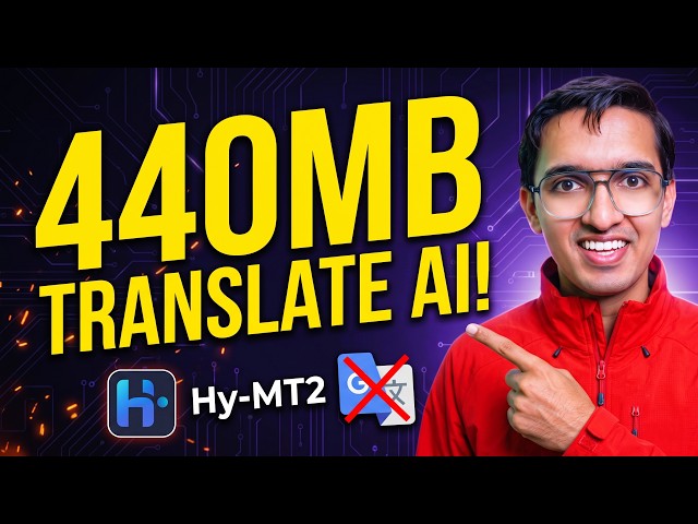 Destroys Google Translate? Tencent’s New 440MB AI Runs 100% Offline (Hy-MT2 Review)