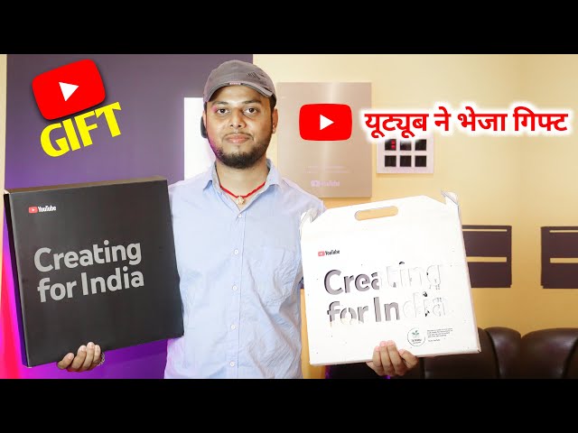 YouTube sent a secret gift ❤️ Thank You @YouTubeCreatorsIndia