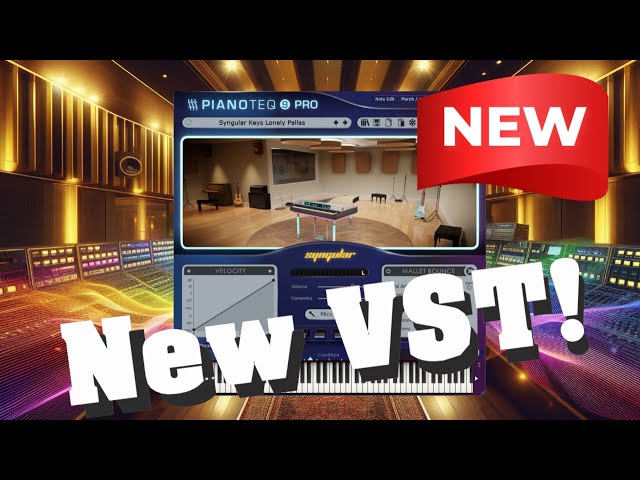 【New VST!】Wow! Pianoteq's New Physical Modeling Digital Synth & Sound Design VST! Syngular, Modartt