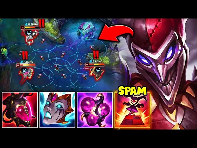 BEING A COMPLETE PSYCHOPATH WITH SHACO SUPPORT! THIS IS TOO MUCH FUN!