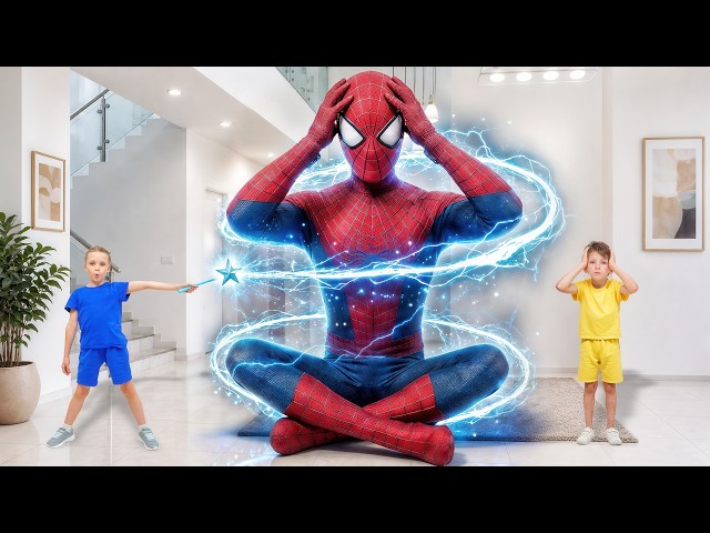 Superhero Toys Came Alive All Over the House!