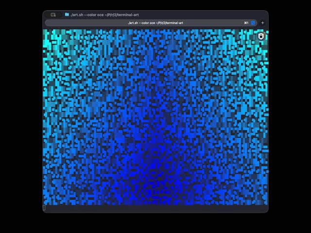 Terminal Art (art.sh)