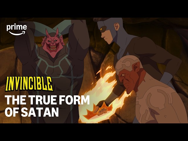 Satan Reveals His True Form | Invincible Season 4 | Prime Video