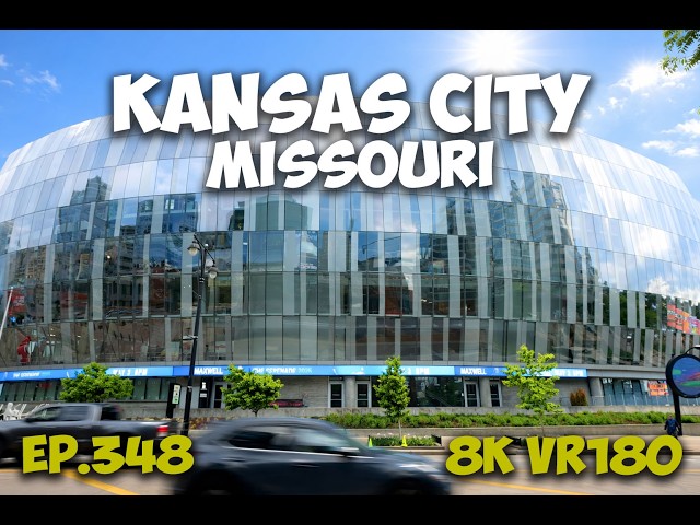 Ep.348 Kansas City Missouri - T Mobile Center And Kansas City Sport Culture 8K VR180 3D Travel
