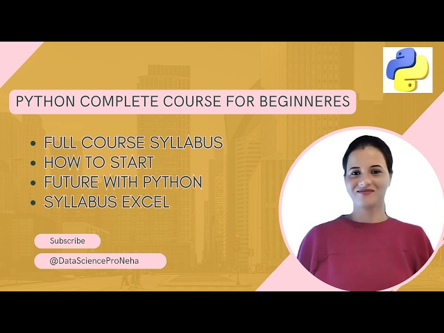Python Course for Beginners | Complete Roadmap to Learn Python from Scratch | Step-by-Step Coding