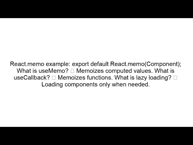 React Native Interview Questions and Answers (Beginner to Advanced)