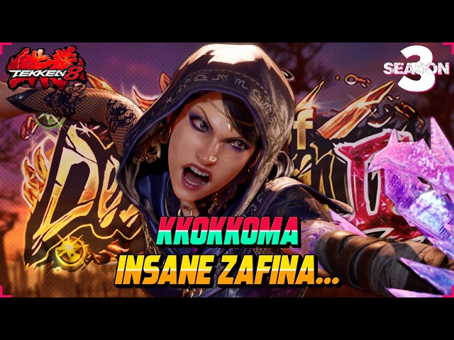 Tekken 8 Season 3 – KKOKKOMA Zafina Is Untouchable! – High Level Gameplay