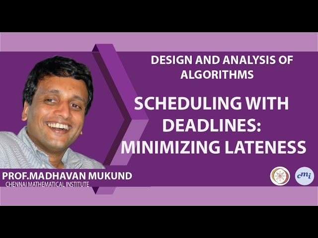 Scheduling with deadlines: minimizing lateness