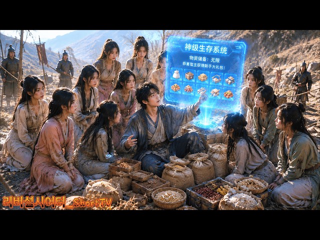 가난한 학생이 난세로 가 미녀 100명과 무한 물자 시스템을 얻고 천하를 정복해 왕이 된다! #爽文 #逆袭 #短剧 #全集