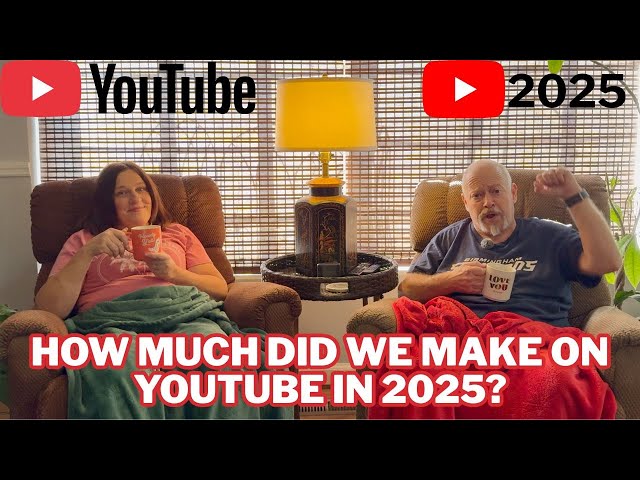 How Much YouTube Paid Our Small Channel in 2025!  4K