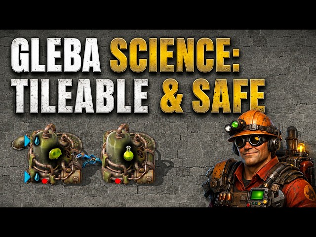 The Secret to Not Hating Gleba Science :) Factorio Space Age