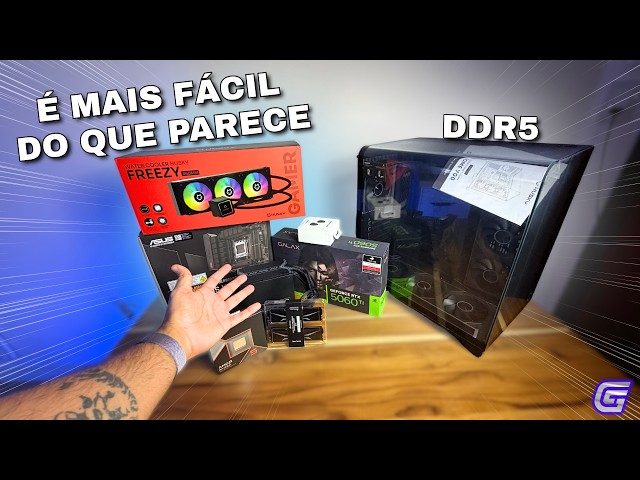 GUIA - COMO MONTAR UM PC GAMER EM CASA COM POUCAS FERRAMENTAS!