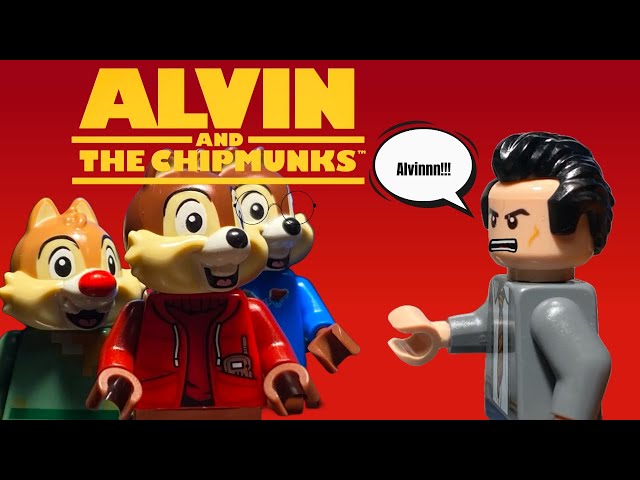 Alvin and the Chipmunks in Lego