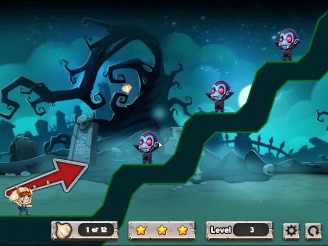 Vampire and garlic game made by construct 2
