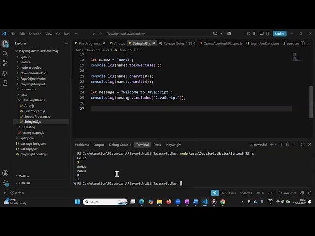 Playwright JavaScript Complete Tutorial in Hindi – Day 05