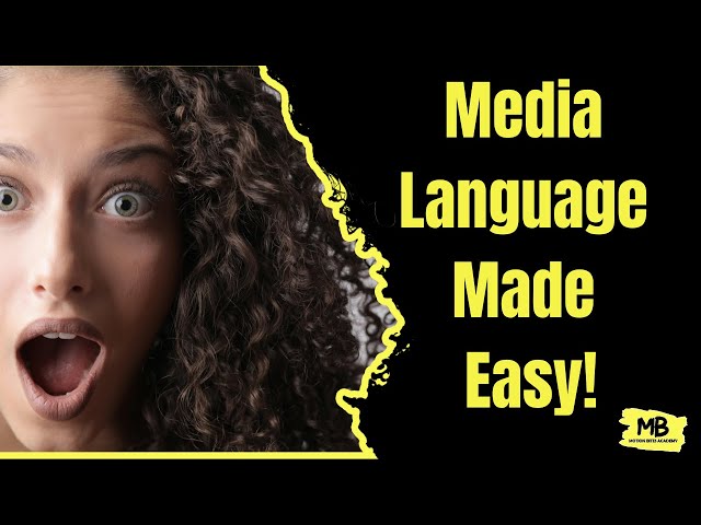 What is Media Language? How to Analyze ANY Media Text | GCSE & A-Level Media Studies