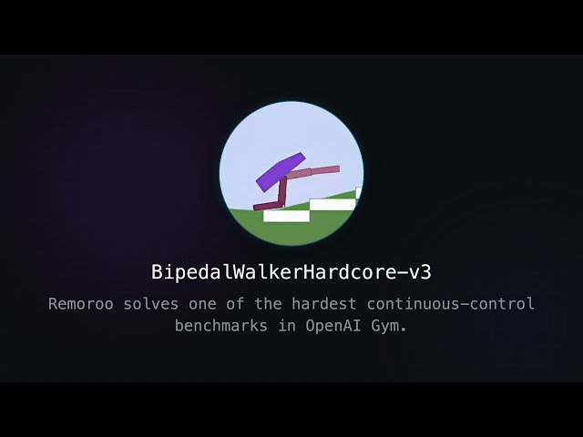 We Let an AI Run Experiments Overnight. It Solved BipedalWalkerHardcore