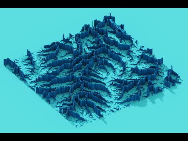 Calculate Flow Accumulation with PCRaster in QGIS and 3D visualisation with Aerialod