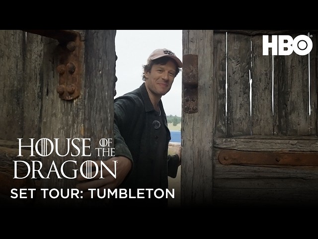 Set Tour with James Norton | House of the Dragon Season 3 | HBO