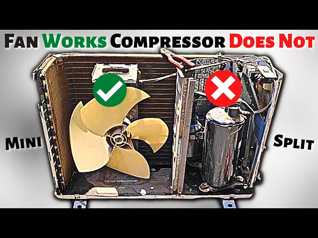 Fan Works/Starts But Compressor Fails In Inverter Mini Split AC