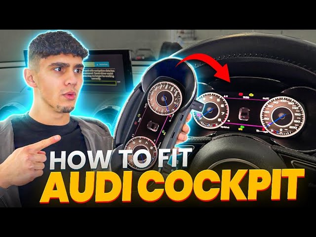 How to Install Digital Cluster On Audi A3 | Virtual Cockpit Retrofit
