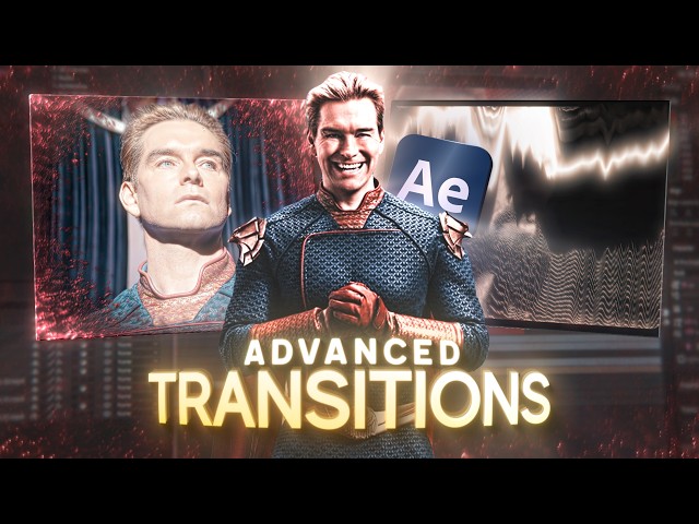10 Advanced Transitions for Edits in After Effects | Part 01