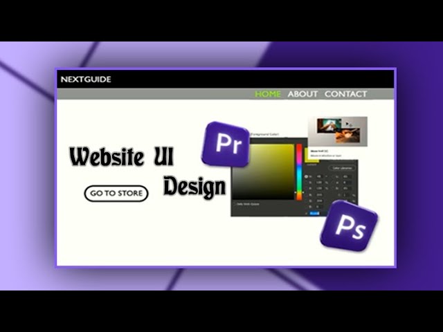UI / UX Design Tutorial – Wireframe, Mockup & Design in Photoshop