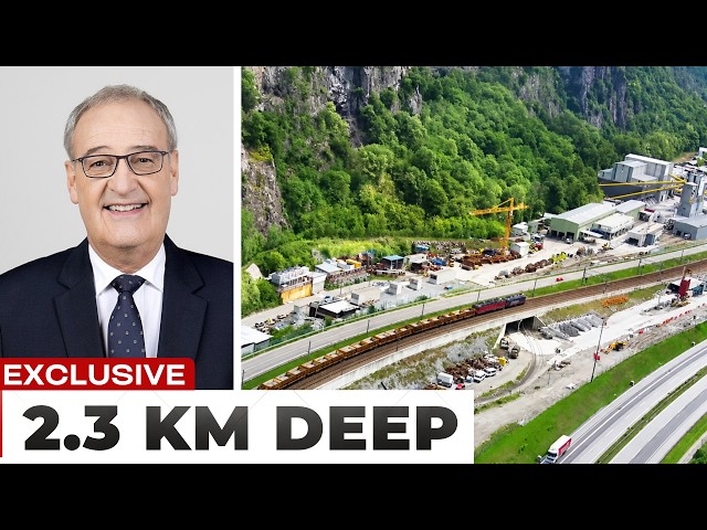 The 57 km  Railway Tunnel That Transformed Europe Forever
