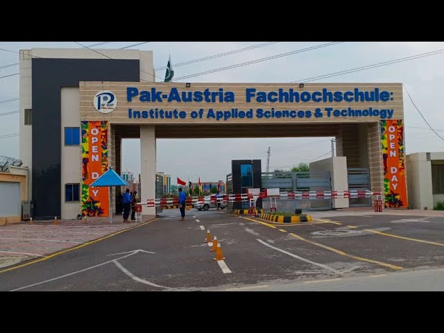 Open day at Pak Austria Fachhochschule Institute of Applied Science and Technology