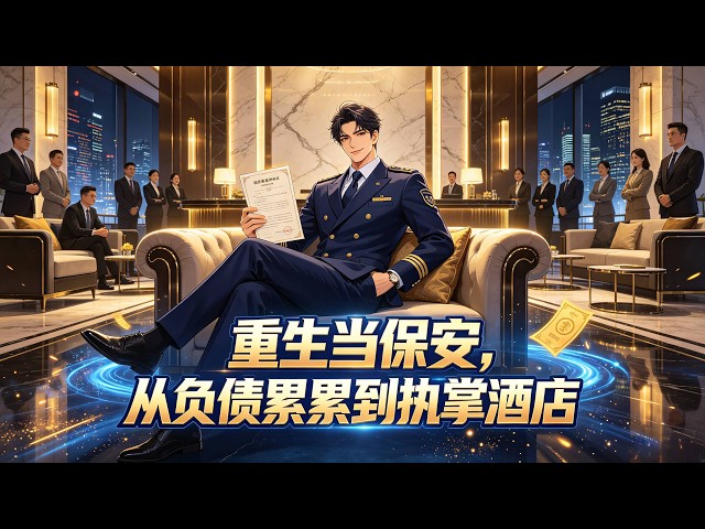 【Multi Sub】《重生當保安，從負債累累到執掌酒店》手握鉅款卻潛伏夜班，靜待時機親手執掌五星酒店#漫劇 #動態漫 #AI漫劇 #動漫 #動畫