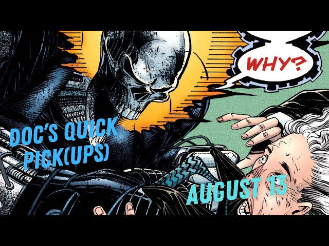 Quick Pick(ups) August 13, 2026