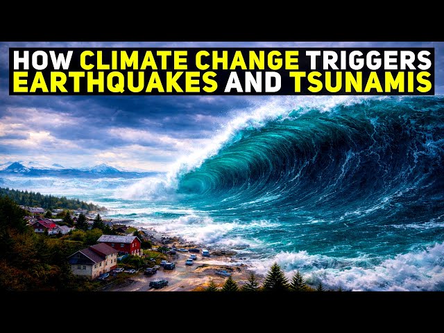 How Melting Ice Triggers Earthquakes and Tsunamis