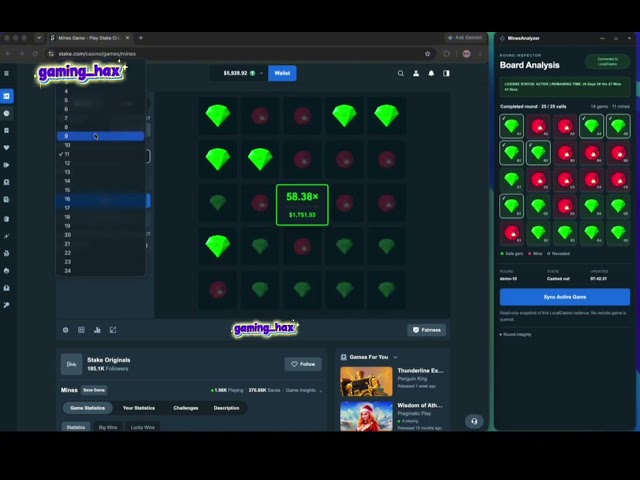 Stake Mines Predictor - Precisão de 100% #stake #mines #games #rainbet