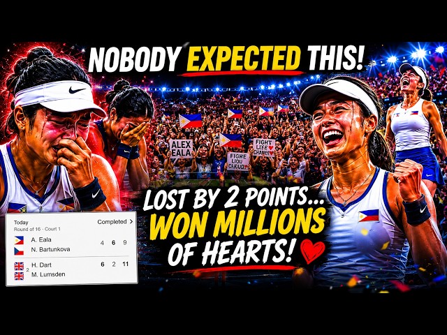 🚨BREAKING: Alex Eala Lost By Just 2 POINTS… Won Millions Of Hearts! 💔