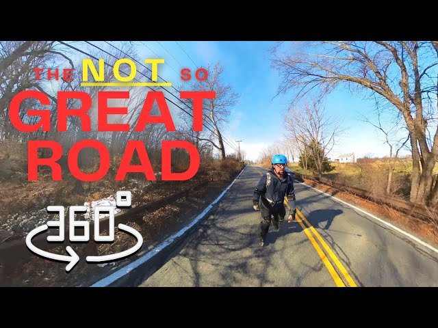 The NOT so Great Rd. in Lincoln, Rhode Island | 360° Video