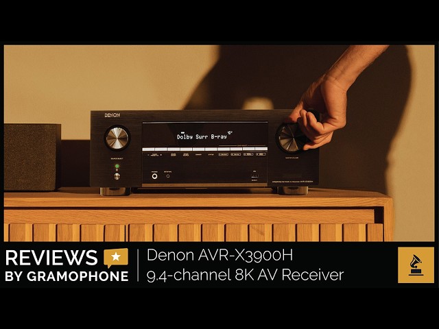 Denon NEW AVR-X3900H High Value HT Receiver | Gramophone