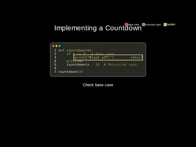 Recursion Basics in Python