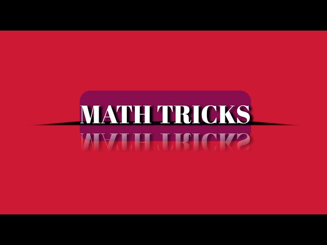 💋💋Only 0.001%know that #mathtricks  #math #quiz #video  #education #youtubevideos 