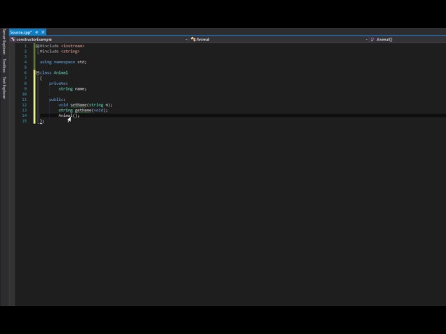 011 - Default Constructors