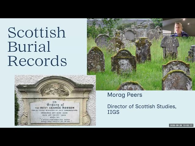 Scottish Burial Records